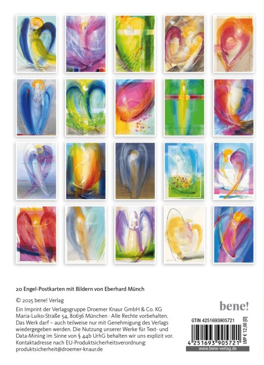 Produktbild: Ich schenke dir einen Engel - Postkartenbuch