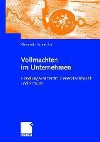 Produktbild: Vollmachten im Unternehmen