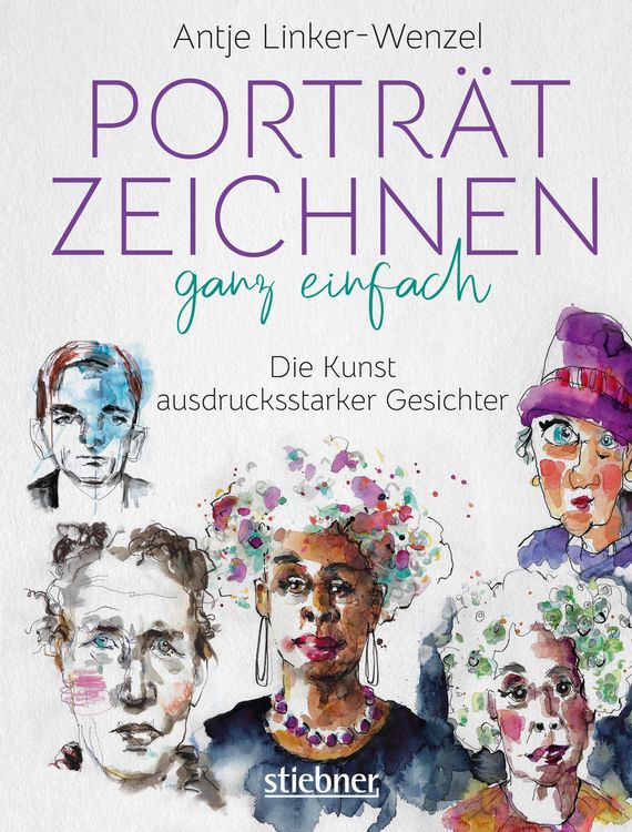Produktbild: Portr&auml;tzeichnen ganz einfach. Die Kunst ausdrucksstarker Gesichter