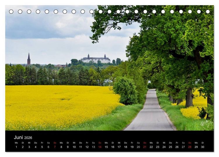 Produktbild: Pl&ouml;n - die Stadt am See (Tischkalender 2026 DIN A5 quer), CALVENDO Monatskalender