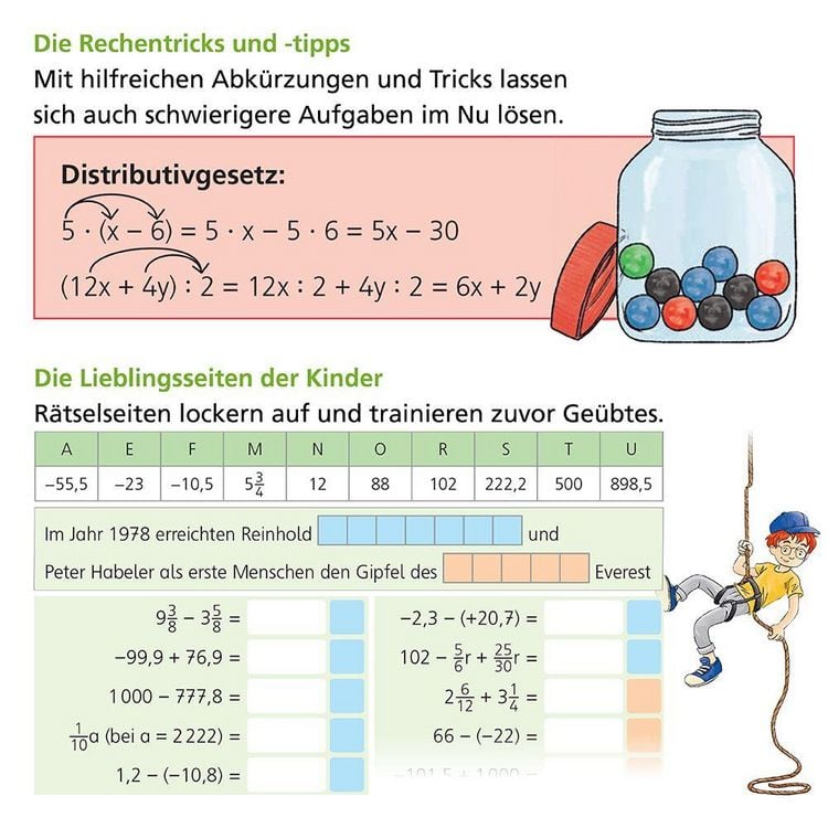 Produktbild: Das &Uuml;bungsheft Mathematik 7