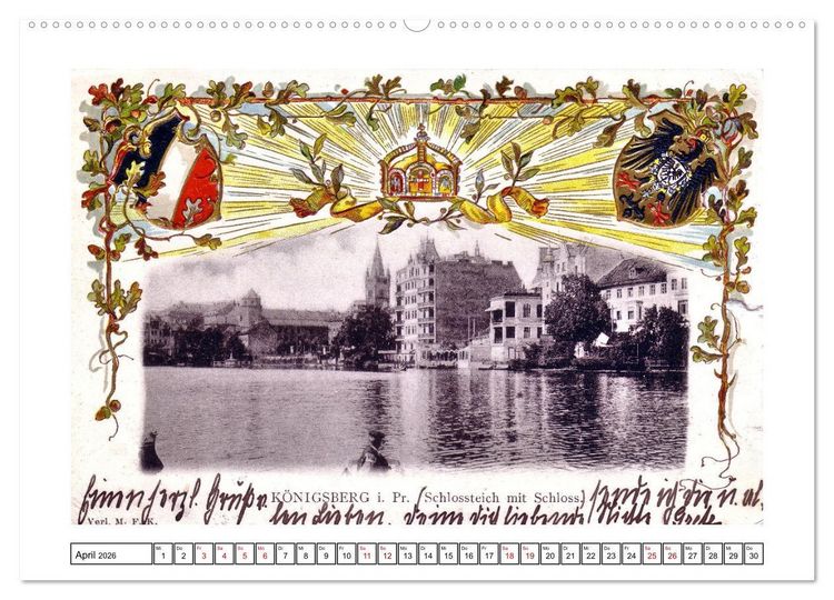 Produktbild: Gruss aus K&ouml;nigsberg (Wandkalender 2026 DIN A2 quer), CALVENDO Monatskalender