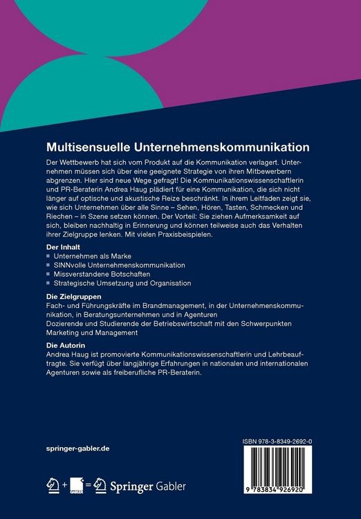 Produktbild: Multisensuelle Unternehmenskommunikation