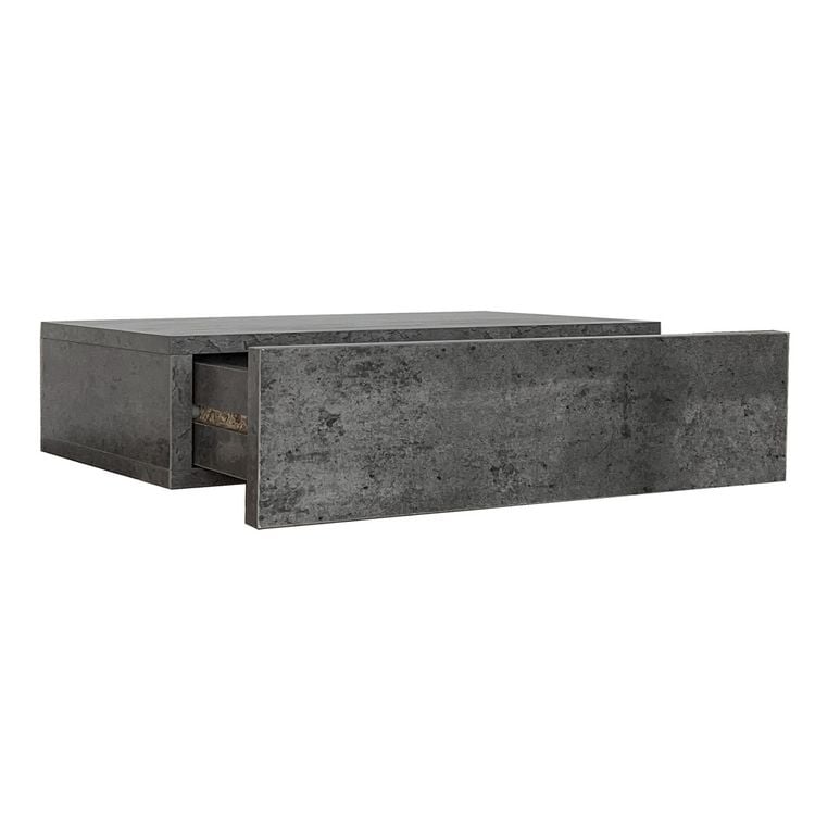 Produktbild: HTI-Living Wandregal mit Schublade 40 cm Betonoptik Wandregal mit Schublade 40 cm Betonoptik