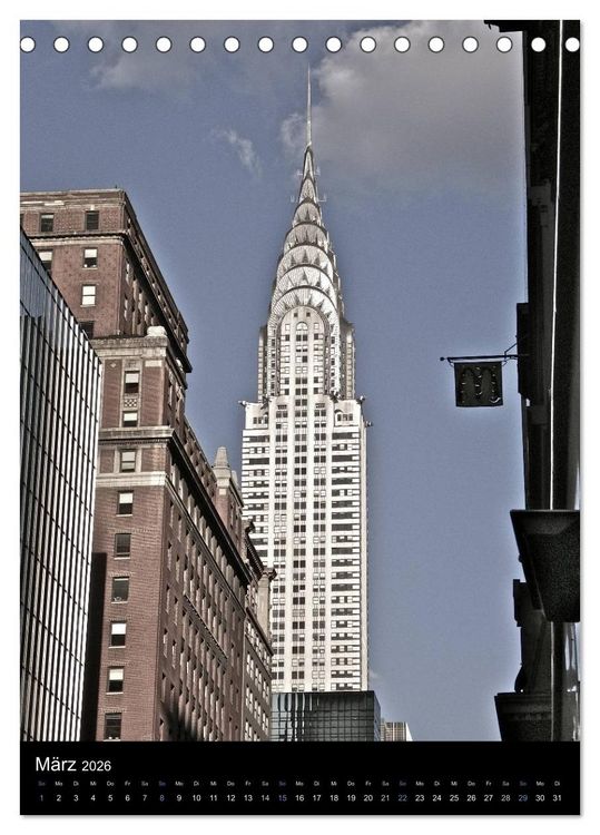 Produktbild: New York City 2026 &bull; Classic Views (Tischkalender 2026 DIN A5 hoch), CALVENDO Monatskalender
