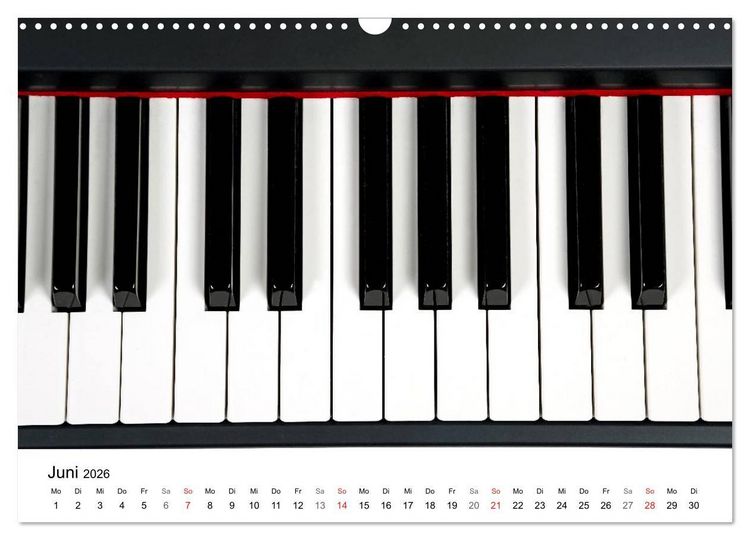 Produktbild: Musik ist mein Leben (Wandkalender 2026 DIN A3 quer), CALVENDO Monatskalender