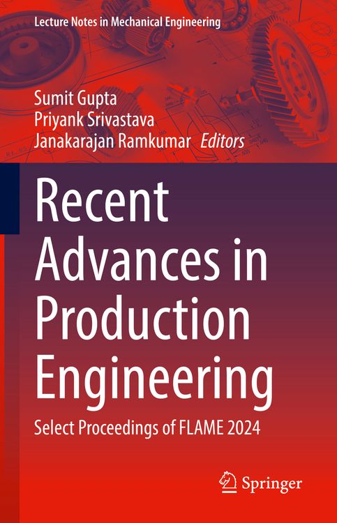Produktbild: Recent Advances in Production Engineering