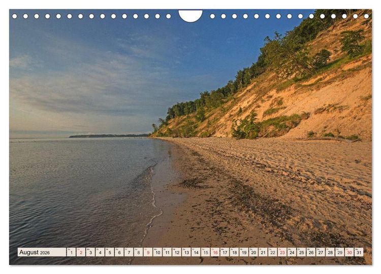 Produktbild: Urlaubsparadies R&uuml;gen (Wandkalender 2026 DIN A4 quer), CALVENDO Monatskalender