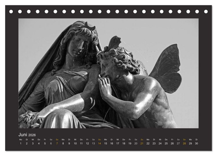 Produktbild: Dresdens stille Gesten (Tischkalender 2026 DIN A5 quer), CALVENDO Monatskalender