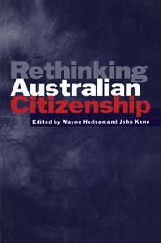 Produktbild: Rethinking Australian Citizenship