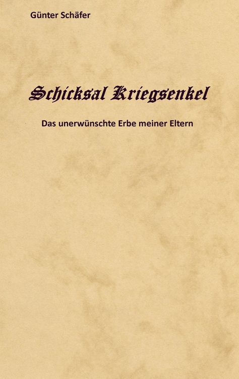 Produktbild: Schicksal Kriegsenkel