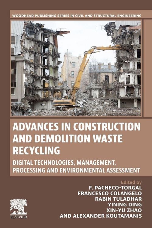 Produktbild: Advances in Construction and Demolition Waste Recycling