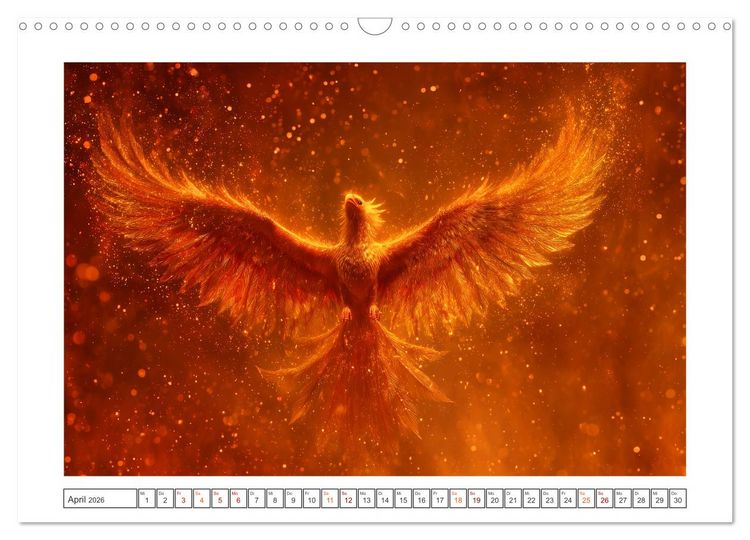 Produktbild: Elfen, Zauber, Drachen (Wandkalender 2026 DIN A3 quer), CALVENDO Monatskalender