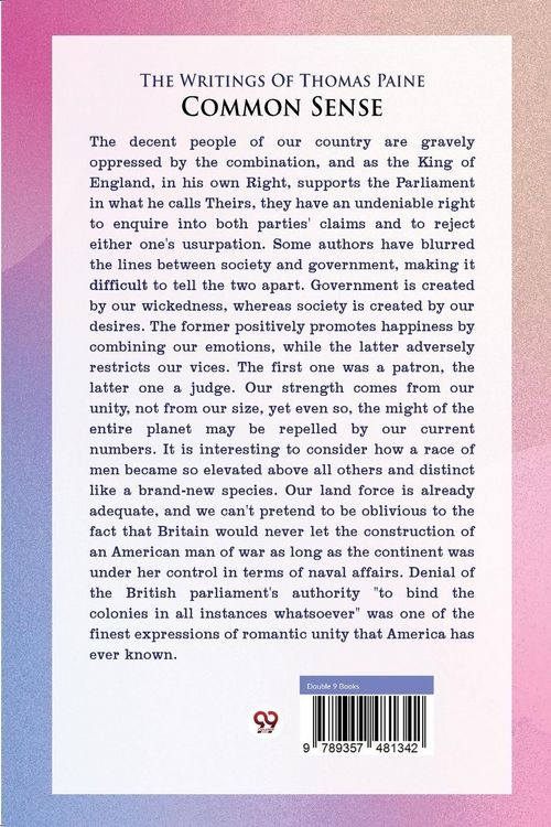 Produktbild: The Writings Of Thomas Paine common sense