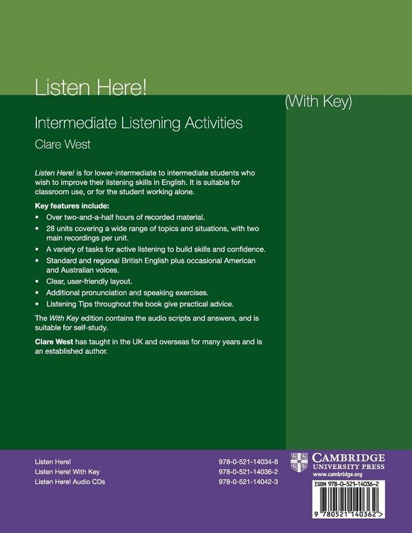 Produktbild: Listen Here! Intermediate
