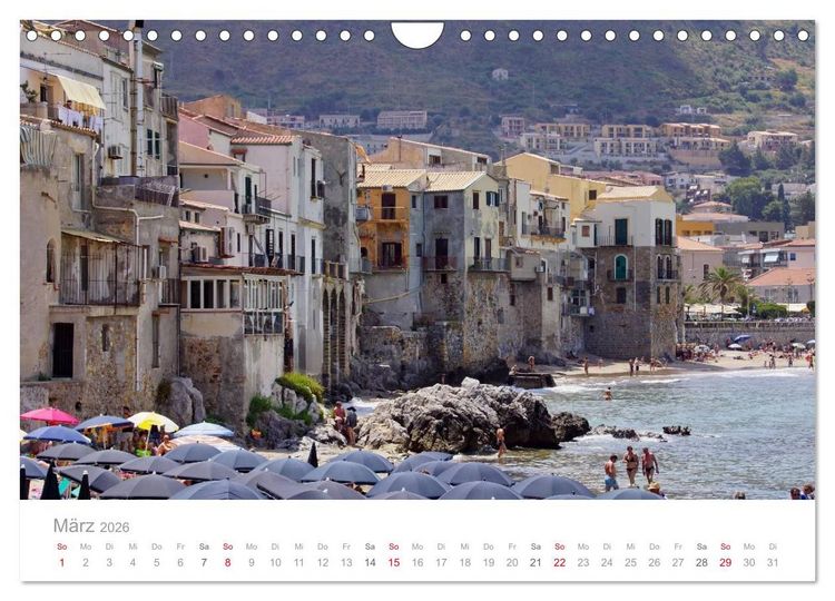 Produktbild: Impressionen aus Sizilien (Wandkalender 2026 DIN A4 quer), CALVENDO Monatskalender
