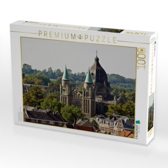 Produktbild: CALVENDO Puzzle Lambertuskirche | 1000 Teile Lege-Gr&ouml;&szlig;e 64x48cm Foto-Puzzle f&uuml;r gl&uuml;ckliche Stunden