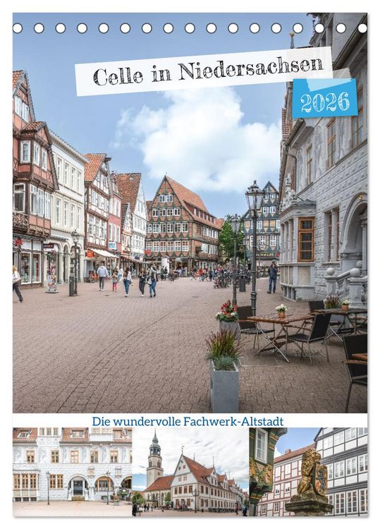 Produktbild: Celle in Niedersachsen (Tischkalender 2026 DIN A5 hoch), CALVENDO Monatskalender