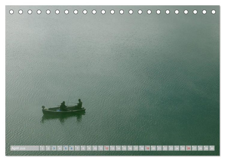 Produktbild: Der Sylvenstein - Impressionen eines Sees in Oberbayern (Tischkalender 2026 DIN A5 quer), CALVENDO Monatskalender