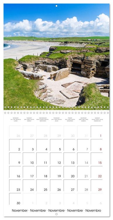 Produktbild: Prehistoric Sites of Northern Scotland (Wall Calendar 2026 12 &times; 12 Inch) CALVENDO 12 Month Wall Calendar