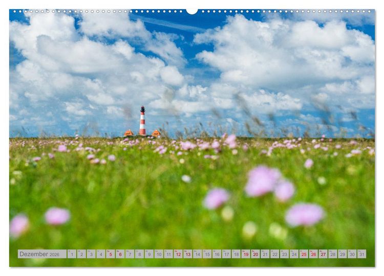 Produktbild: Leuchtt&uuml;rme - W&auml;chter der K&uuml;sten (Wandkalender 2026 DIN A2 quer), CALVENDO Monatskalender