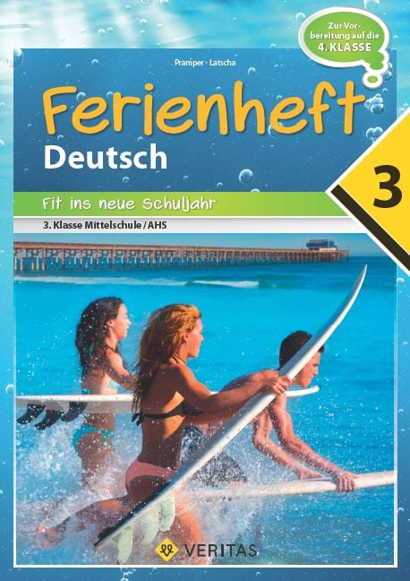 Produktbild: Ferienheft Deutschstunde 3. Klasse: Fit ins neue Schuljahr NMS / AHS