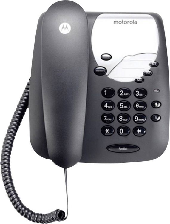 Produktbild: Motorola Corded Phone Schwarz