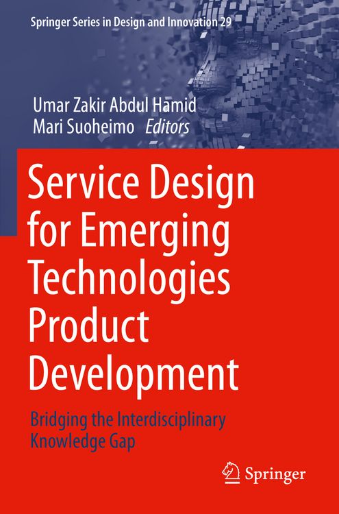 Produktbild: Service Design for Emerging Technologies Product Development
