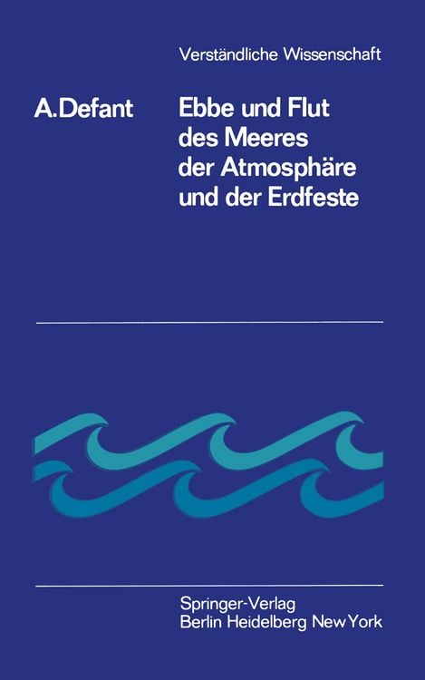 Produktbild: Ebbe und Flut des Meeres der Atmosph&auml;re und der Erdfeste