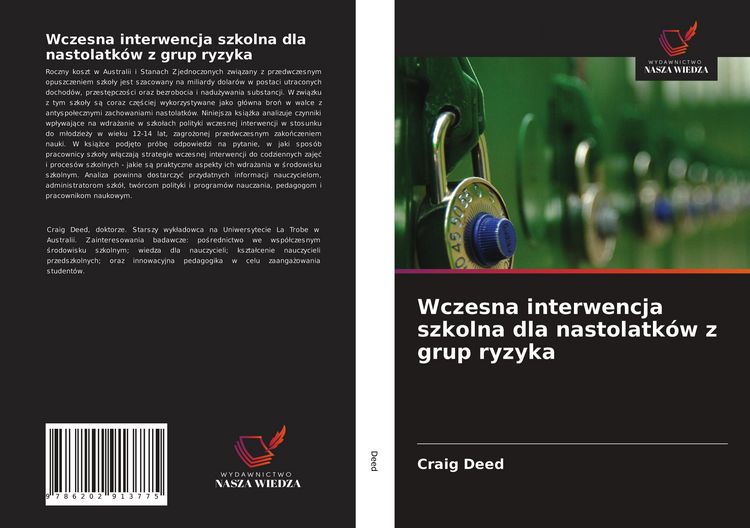 Produktbild: Wczesna interwencja szkolna dla nastolatk&oacute;w z grup ryzyka