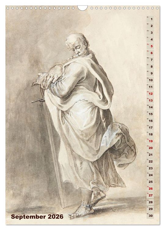 Produktbild: Jesus und die zw&ouml;lf Apostel (Wandkalender 2026 DIN A3 hoch), CALVENDO Monatskalender