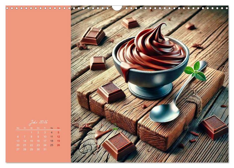 Produktbild: Sag's mit Schokolade (Wandkalender 2026 DIN A3 quer), CALVENDO Monatskalender