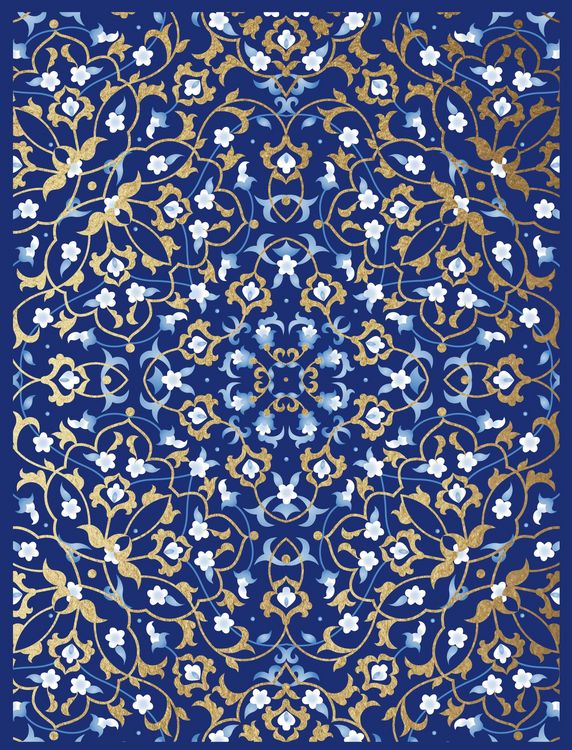 Produktbild: Blue Pattern Journal