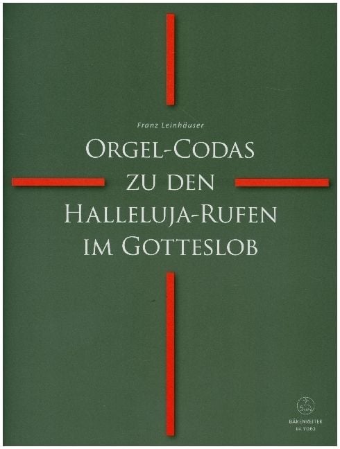 Produktbild: Orgel-Codas zu den Halleluja-Rufen im Gotteslob, Spielpartitur, Sammelband