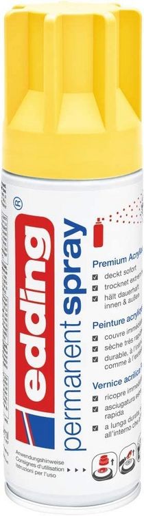 Produktbild: 5200 Permanent Spray, verkehrsgelb matt, 200ml Premium Acryllack