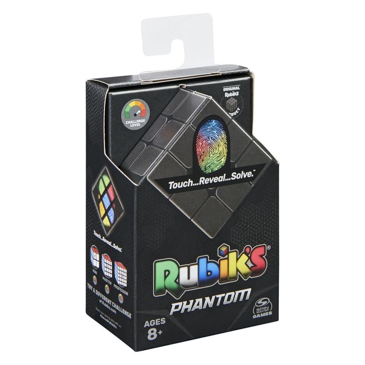 Produktbild: Rubik&rsquo;s Phantom 3x3 Zauberw&uuml;rfel, klassischer Thermo-Twist Cube (Farben leuchten bei warmer Ber&uuml;hrung), f&uuml;r Logik Akrobaten ab 8 Jahren