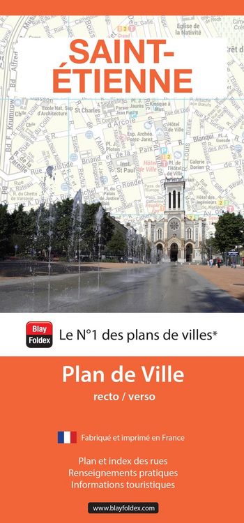 Produktbild: Saint-Etienne : Plan de Ville (Edition 2025)