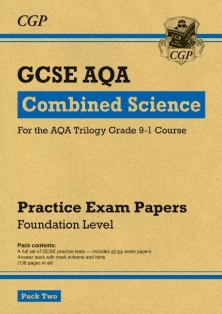 Produktbild: GCSE Combined Science AQA Practice Papers: Foundation Pack 2