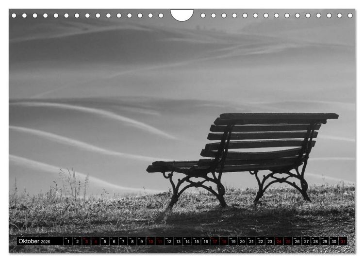 Produktbild: Toscana - monocromatico (Wandkalender 2026 DIN A4 quer), CALVENDO Monatskalender