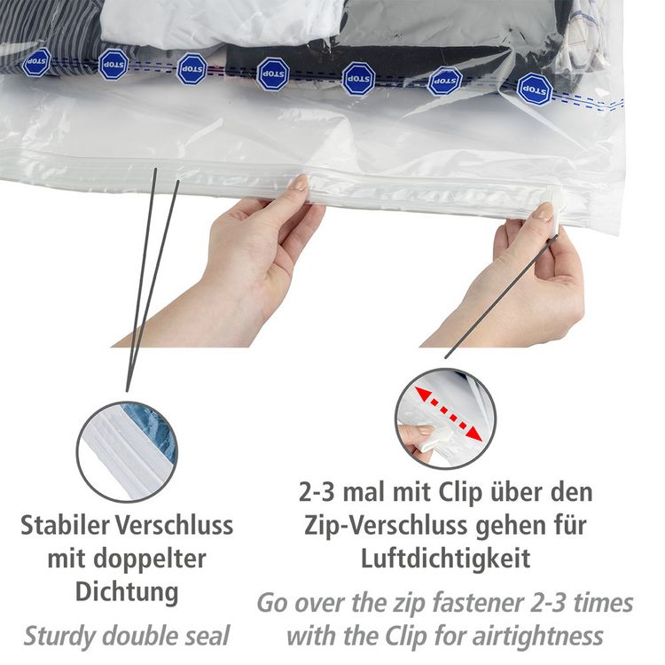 Produktbild: Vakuum Soft Unterbett-Box, bis zu 75 % Platzersparnis