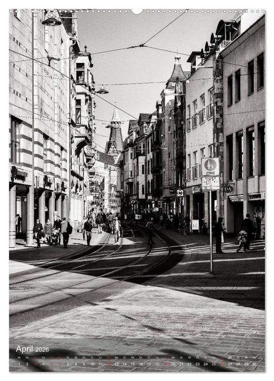 Produktbild: Ein Blick auf Erfurt (hochwertiger Premium Wandkalender 2026 DIN A2 hoch), Kunstdruck in Hochglanz