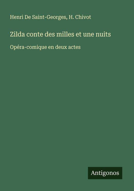 Produktbild: Zilda conte des milles et une nuits