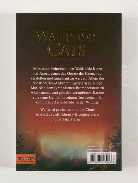 Produktbild: Warrior Cats - Das gebrochene Gesetz. Schleier aus Schatten