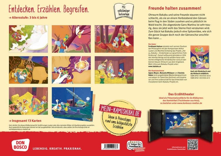 Produktbild: Bakabu und das Sterne-Laternenfest. Kamishibai Bildkartenset