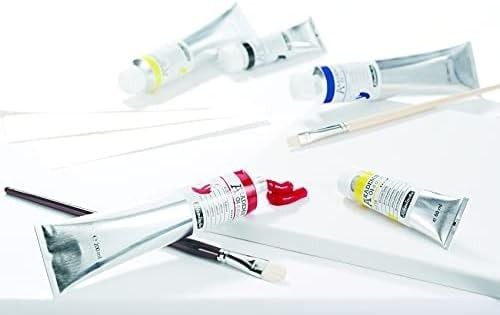 Produktbild: Schmincke Akademie &Ouml;l color, Holzkasten, 12 x 60 ml Tuben + daVinci Pinsel