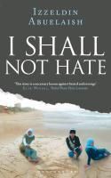 Produktbild: I Shall Not Hate