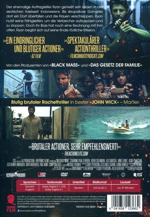 Produktbild: Message Man - Schatten der Vergangenheit - Uncut