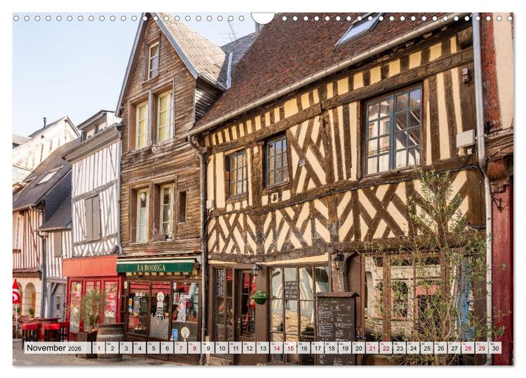 Produktbild: Normandie &ndash; Wo Natur auf Kultur trifft (Wandkalender 2026 DIN A3 quer), CALVENDO Monatskalender