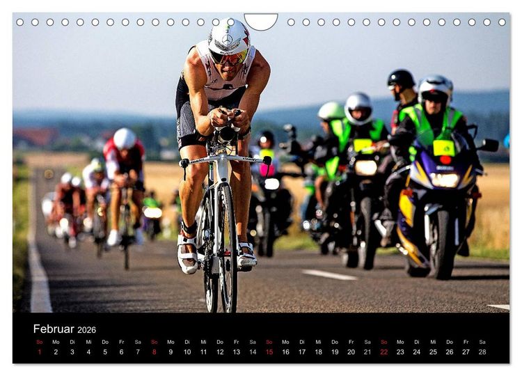 Produktbild: TRIATHLON 2026 (Wandkalender 2026 DIN A4 quer), CALVENDO Monatskalender