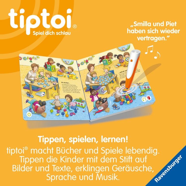 Produktbild: tiptoi&reg; Abenteuer Gro&szlig;werden - Smilla lernt ein gutes Miteinander
